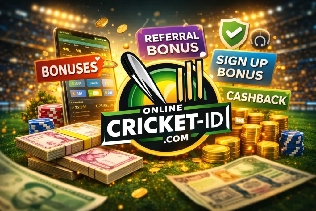 benefits of best online betting with online cricket id bonuses rewards