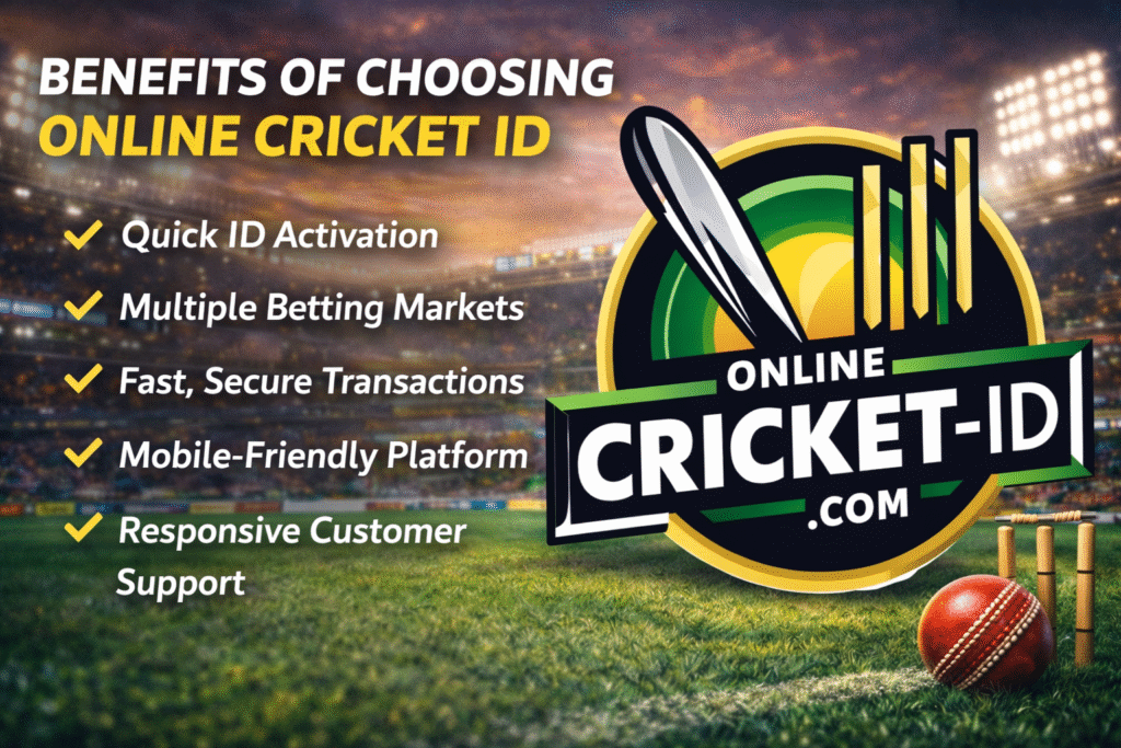 Benefits of choosing Online Cricket ID for the Best Cricket Betting ID in India
