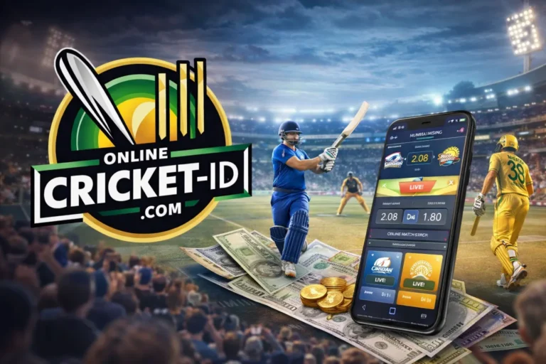 Best IPL Cricket ID platform introduction with live IPL match and online betting interface
