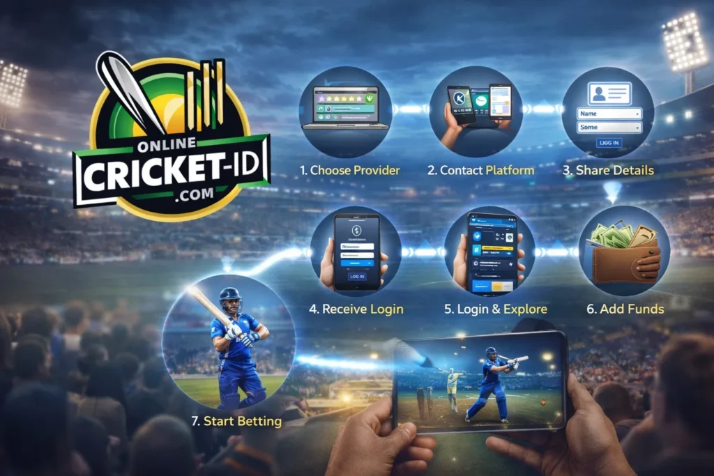 Step by step process to get best IPL cricket ID online with secure registration and betting guide
