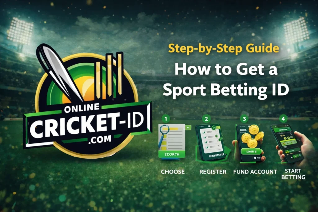 Step by step guide to create a Sport Betting ID on Online Cricket ID sports betting book