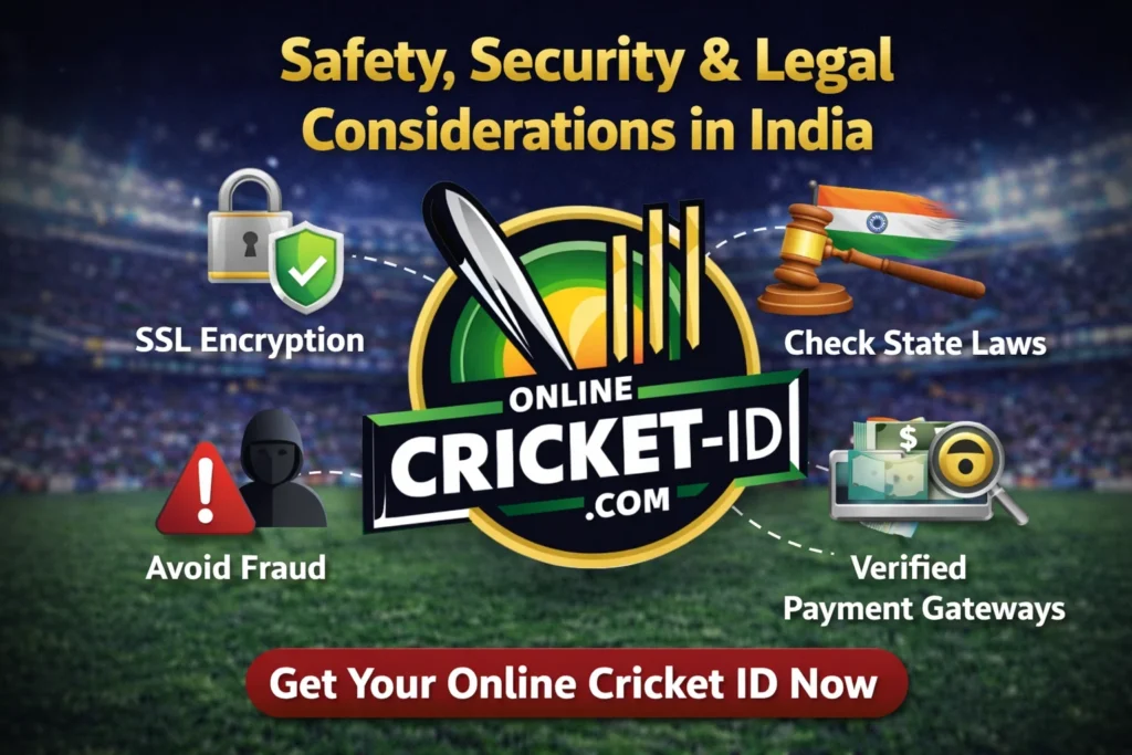 Safety and security in Best IPL Betting Site India