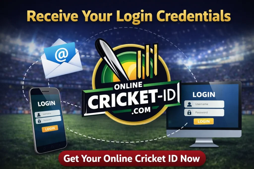 Online Cricket ID login process on Best IPL Betting Site