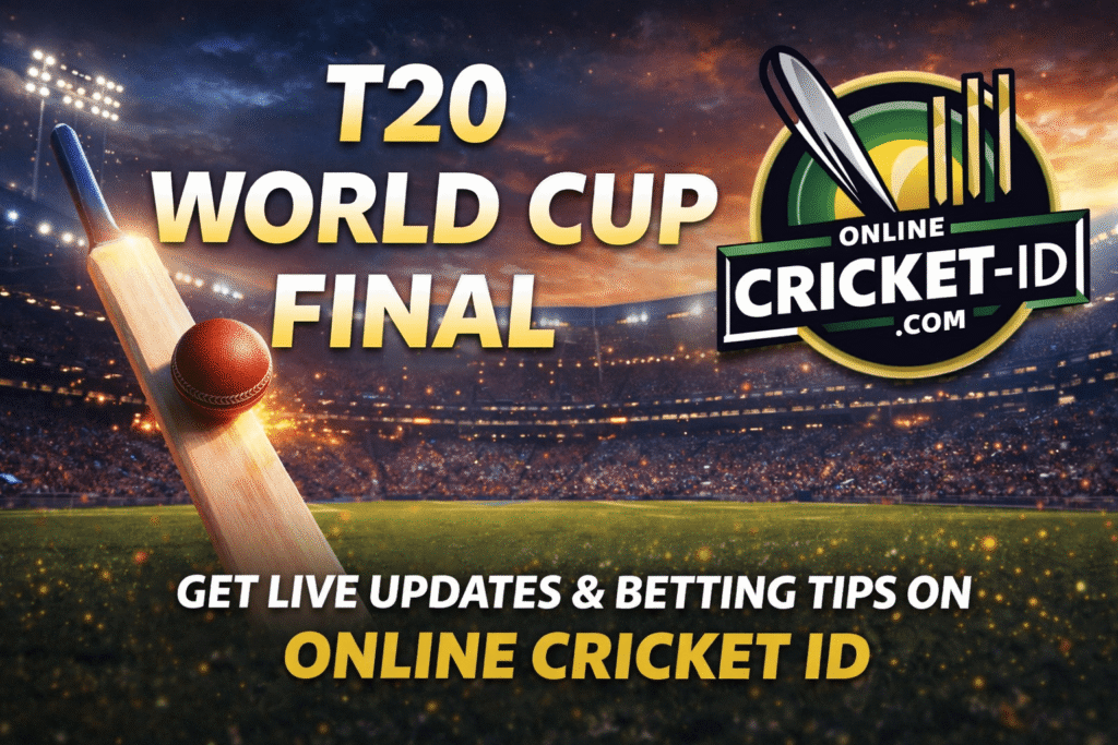 T20 World Cup Final live updates and betting tips on Online Cricket ID