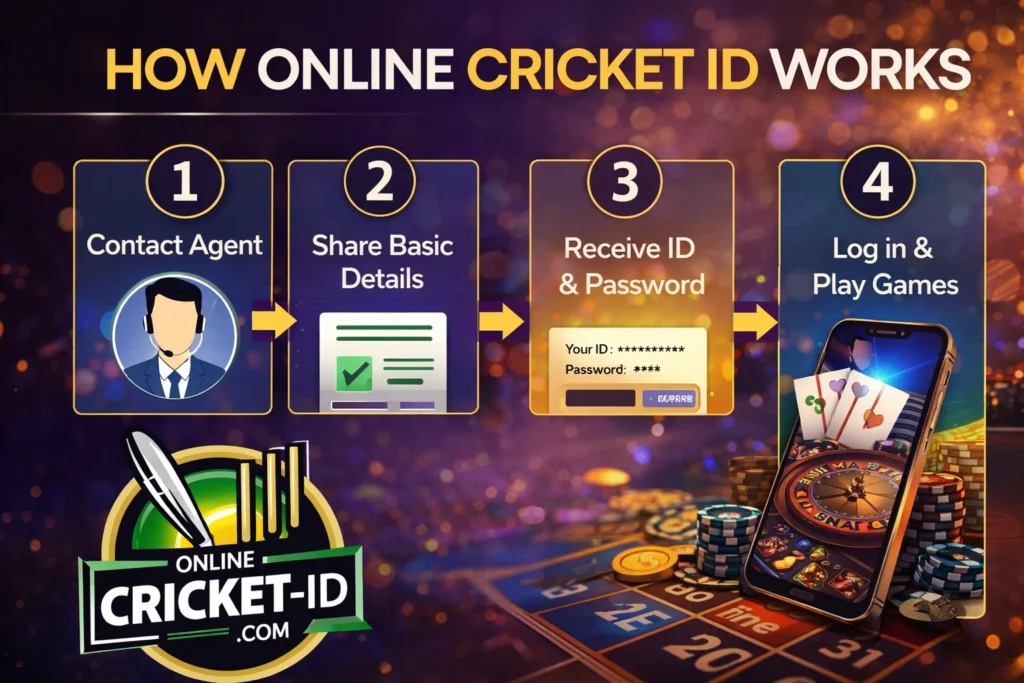 Why choose Online Cricket ID for casino online gambling with step-by-step process and benefits.