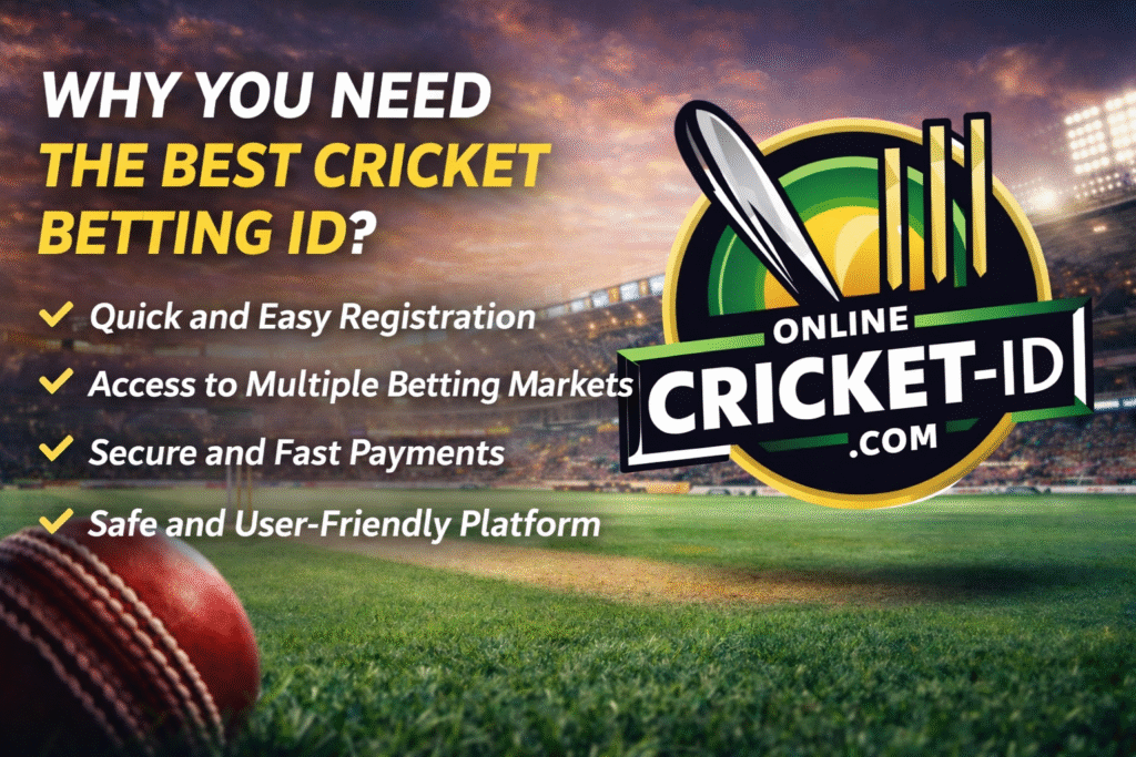 Why you need the Best Cricket Betting ID for online cricket betting with Online Cricket ID
